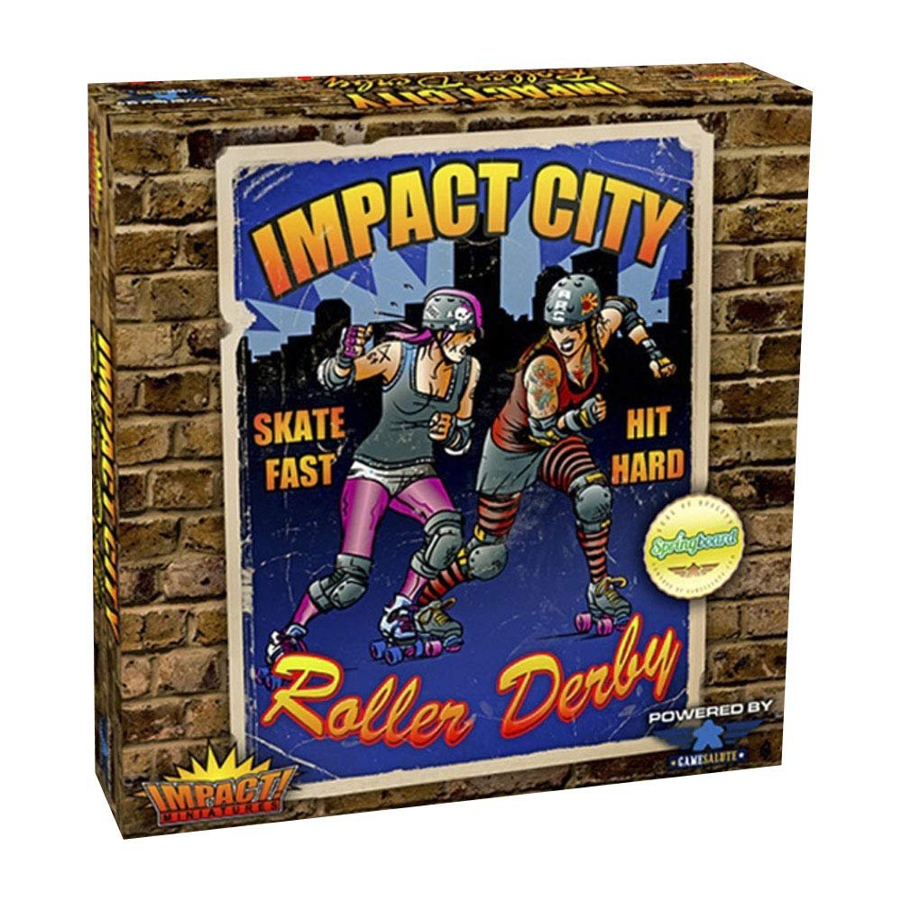 Impact City Roller Derby Board Game