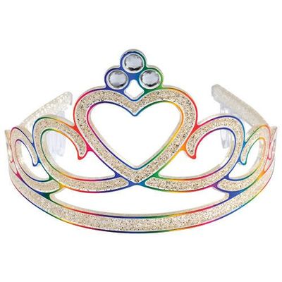 U.S. Toy Rainbow Glitter Tiara