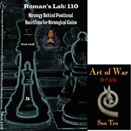Roman's Labs Chess Vol. 110: Strategy Behind Positional Sacrifices for Strategical Gains Chess DVD