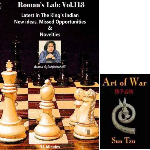Roman's Labs Chess Vol. 113: New Ideas in The King's Indian Chess Opening DVD