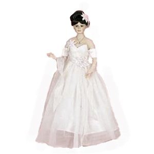 23" Cynthia Elegant Pink Porcelain Lady Doll
