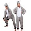 Boland 10103402 Donkey Plush Jumpsuit (max 1,80m), Grey, 1,80 m view 1