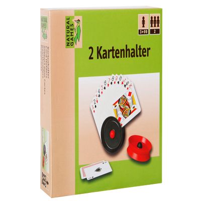 VEDES Grohandel GmbH - Ware Natural Games Card Holders Pack of 2