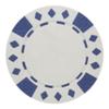 Brybelly Diamond Suited Poker Chips Versatile 11.5-gram Clay Composite  Pack of 50 (White) view 1