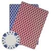 Brybelly Diamond Suited Poker Chips Versatile 11.5-gram Clay Composite  Pack of 50 (White) view 3