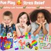 28 pcs Fidget Toys Pack, Party Favors, Autism Sensory Toys, Silent ADHD Toys for Boys & Girls, Squishy Figette Toys for Sensory Relief and Focus view 3