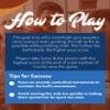 WE Games Shoot The Moon Game, Large 17.5 inch Size, Walnut Wood Stain, Retro Games for Adults, Classic Table Top Board Game view 3