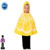Atosa 16107 Costume Princess, Size M-L Lemon, Men, Women, Boys Girls, Multi-Color view 2