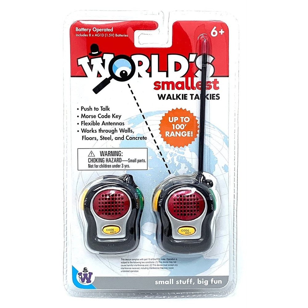 F&T Worlds Smallest Walky Talkies