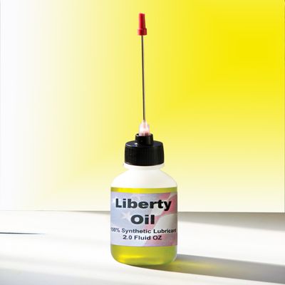 Liberty Oil, 2oz Bottle of The Best 100% Synthetic Oil for Lubricating R/C Radio Controlled Cars and All Types of Vehicles. Does Not Evaporate and Cause Build up on Gears and Moving Parts!!!