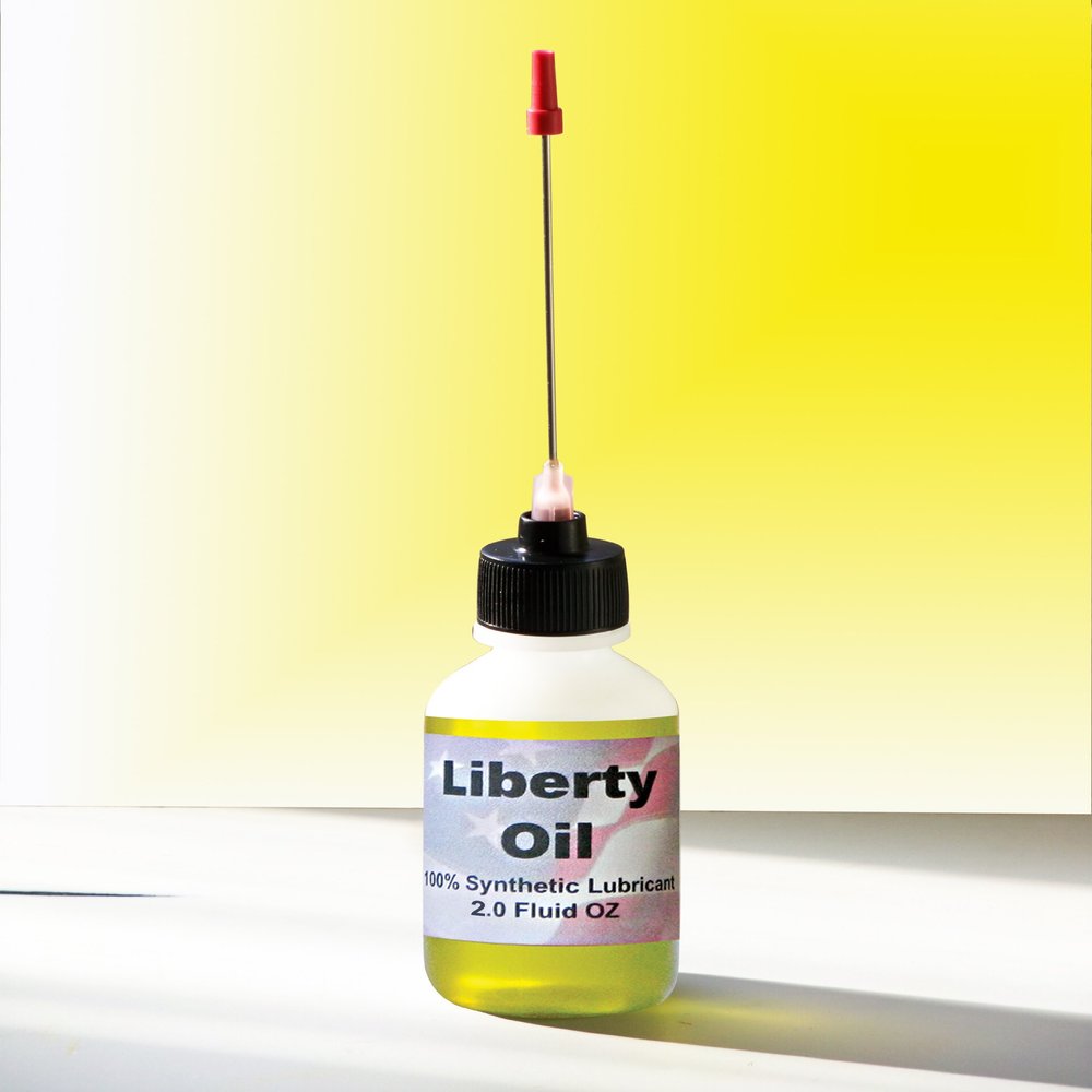 Liberty Oil, 2oz Bottle of The Best 100% Synthetic Oil for Lubricating R/C Radio Controlled Cars and All Types of Vehicles. Does Not Evaporate and Cause Build up on Gears and Moving Parts!!!