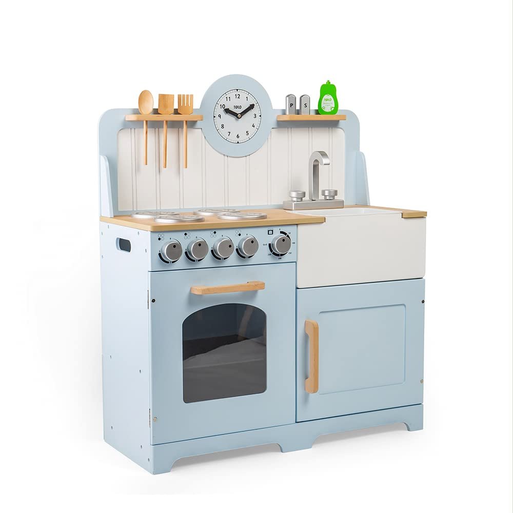 John John Tidlo Wooden Country Play Kitchen