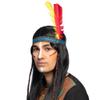 Boland 44136 Indian Headband Unisex Adults, Multi-Colour, One Size view 2