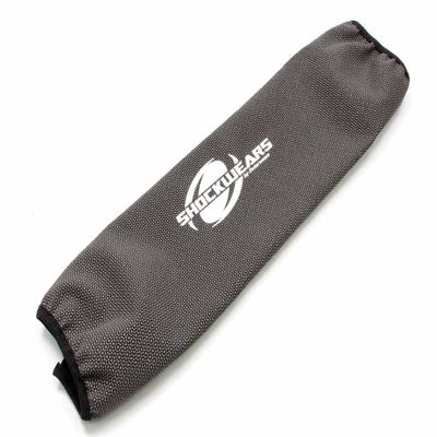 Outerwears Shock Cover, Shockwears Armor, 19 in Long, 3.000 in OD, Elastic Ends, Hook and Loop Closure, Polyester, Black, Each