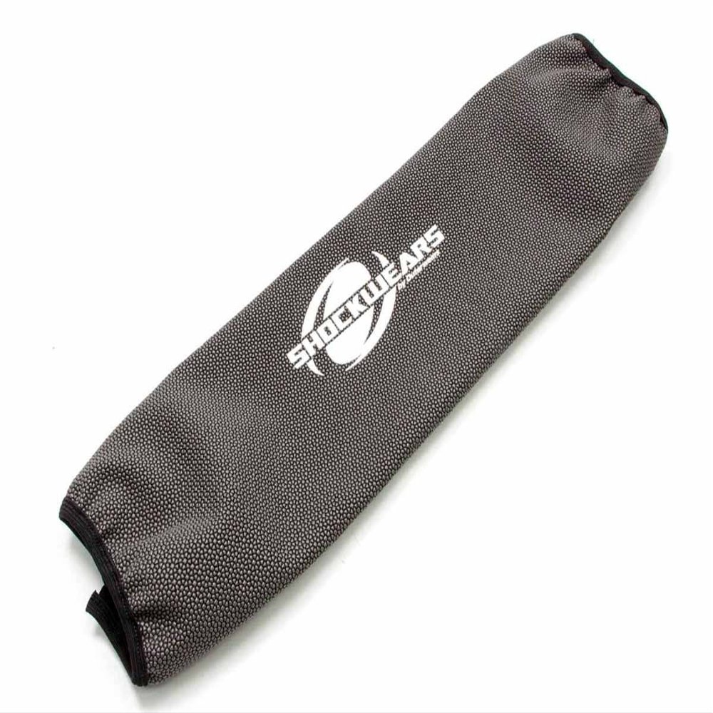 Outerwears Shock Cover, Shockwears Armor, 19 in Long, 3.000 in OD, Elastic Ends, Hook and Loop Closure, Polyester, Black, Each