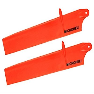 Bullet Plastic Main Blade 117mm , Orange , MCPXBL