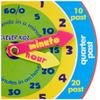 Premier Stationery Clever Kidz Magnetic Clever Clock, 23cm, Fun Learning Clock for Kids, Magnets Included view 2