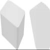 (100) Vertical Trading Card Divider Cards - White - Heavy Duty 30 Mil- 2-11/16" x 3-13/16" - TCNS38WH30 view 1