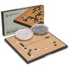 Yellow Mountain Imports Magnetic Go Game Set with Single Convex Magnetic Plastic Stones and Go Board, 11-inch view 1