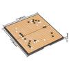 Yellow Mountain Imports Magnetic Go Game Set with Single Convex Magnetic Plastic Stones and Go Board, 11-inch view 3