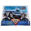 Spin Master Monster Jam 2020 Megalodon 1:24 Scale, True Metal Silver Suspension! view 1