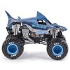 Spin Master Monster Jam 2020 Megalodon 1:24 Scale, True Metal Silver Suspension! view 3