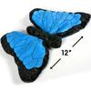 Rhode Island Novelty 12 Inch Blue Morpho Butterfly Plush view 2