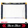 Franklin Sports NHL Buffalo Sabres Mini Hockey Set - Kids Indoor Knee Hockey Goal, Ball, + 2 Mini Stick Combo Set - Youth NHL Team Indoor Toy Sets - Ages 3+ view 3