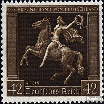 German Empire 671y (Complete.Issue.) unmounted Mint/Never hinged ** MNH 1938 That Brown Tie Horse Racing (Stamps for Collectors) Horses/Zebras
