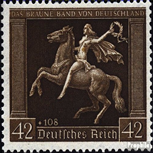 German Empire 671y (Complete.Issue.) unmounted Mint/Never hinged ** MNH 1938 That Brown Tie Horse Racing (Stamps for Collectors) Horses/Zebras