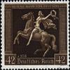 German Empire 671y (Complete.Issue.) unmounted Mint/Never hinged ** MNH 1938 That Brown Tie Horse Racing (Stamps for Collectors) Horses/Zebras view 1