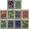 Austria 868-877 (Complete.Issue.) unmounted Mint/Never hinged ** MNH 1948 Boon (Stamps for Collectors) Plants/Mushrooms view 1