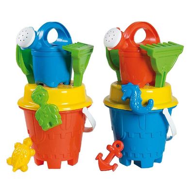 Androni Giocattoli S.R.L. Uni Bucket Castle (6-Piece, Set of 15)