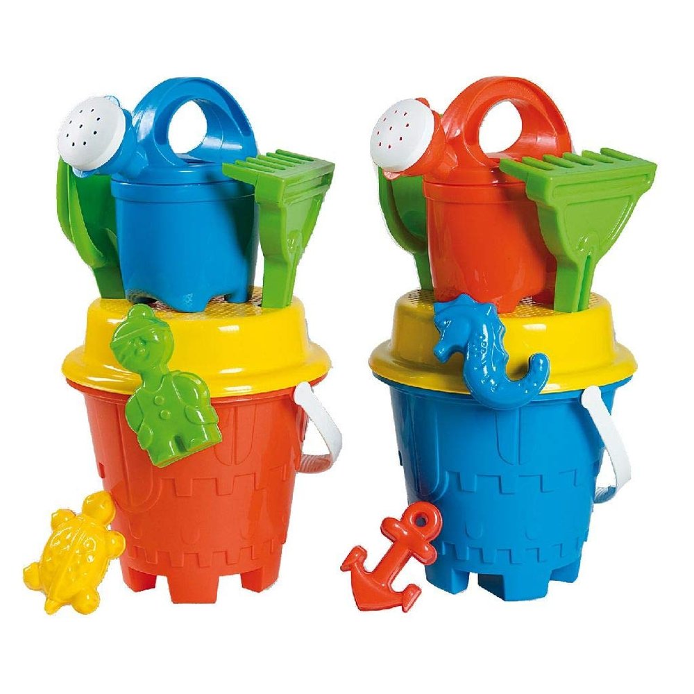 Androni Giocattoli S.R.L. Uni Bucket Castle (6-Piece, Set of 15)