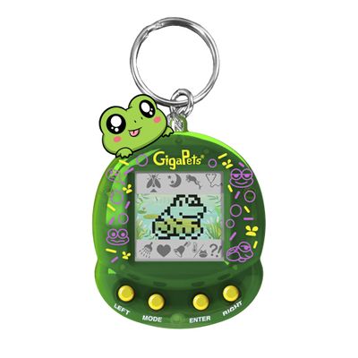 Giga Pet Floppy Frog Toy for Ages 5 and Above, 90s Throwback Collectors Edition, Animal Care Through Play