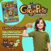 Giga Pets Cryptids Interactive Digital Pet, Bigfoot, Mothman, Loch Ness Monster Pets for Kids, 90s Gaming Gift for Boys and Girls view 2