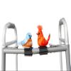 Ageless Innovation - Joy For All Companion Pet For Seniors - Walker Squawker - Lifelike Animatronic Bird - Interactive Chirping - Walker Accessories - Therapy Toys For Alzheimers & Dementia - Bluebird view 2