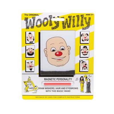 Original Wooly Willy, Magnetic Personalities  Drawing Kit, Arts and Crafts, Fidget Toys for Kids, Draw on Woolys Face, Portable, Easy to Use, Zero Mess Drawing, Screen-Free Toys, Ages 3+