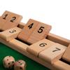 Bigjigs Toys, Wooden Shut The Box Game, Wooden Toys, Board Games, Shut The Box Dice Game, Kids Board Games, Number Games, Family Board Games view 3