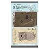 Seirudo ks-ic-10011 My Number suica Bulldog Set of 2, Shinzi Katoh 2.1 x 3.3 inches (53 x 84 mm) view 2