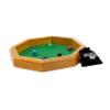 12-inch Felt-Lined Wooden Dice Trays by Wiz Dice (Octagon) view 2