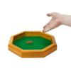 12-inch Felt-Lined Wooden Dice Trays by Wiz Dice (Octagon) view 3
