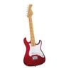 Ready Ace 31" Electric Guitar Set for Beginners Includes 3-Watt Amplifier Gig Bag Extra Strings, Cable Maple Neck, Basswood Body, Classic Stratocaster Style, Ideal for Ages 8+ view 1
