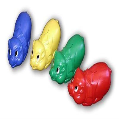 11" Giant New Plastic Piggy Banks Saving Money the Fun Way! Tuff Pigs Large Big Jumbo Size, Colors May Vary