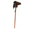 Aurora Rideable Giddy-Up Friends Dark Brown Pony Stuffed Animal - Active Fun - Imaginative Adventures - Brown 37 Inches view 3