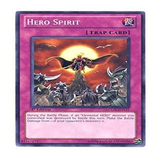 LCGX-EN117 Hero Spirit () 1st Edition