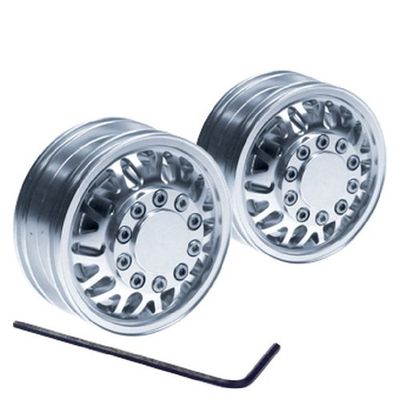 Eagle Model F Aluminum Foil Set E BBS (2) for TAM 1/14 Big Truck [SI] BT-W05F-SI