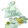 American Coin Treasures Lucky Coins in Canvas Bag view 1