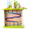 Hape Country Critters Play Cube| Wooden Learning Puzzle Toy for Toddlers, 5-Sided Activity Centre with Animal Friends, Shapes, Mazes, Wooden Balls, Shape Sorter Blocks and More view 4