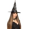 Boland 96952 - Witch Hat with Spiderwebs for Adults, One Size, Black view 2